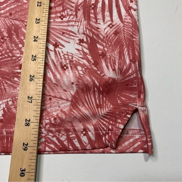 Puma men’s L palm print polo shirt - Picture 3 of 4